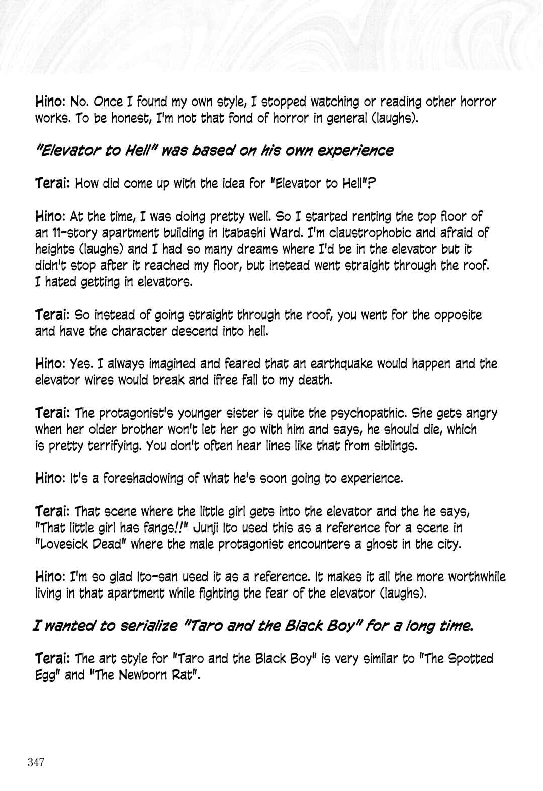 Page 28 Chapter 13 The Hideshi Hino You Dont Know - Bizarre Manga Collection