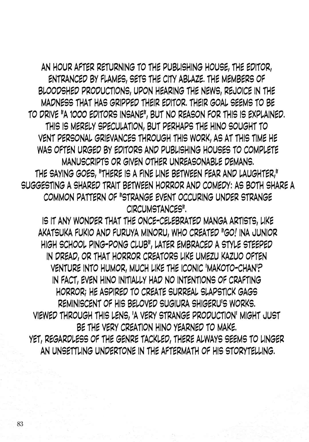 Page 24 Chapter 3 The Hideshi Hino You Dont Know - Bizarre Manga Collection