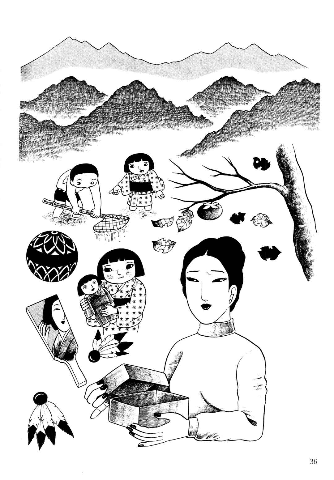 Page 5 Chapter 2 The Hideshi Hino You Dont Know - Bizarre Manga Collection