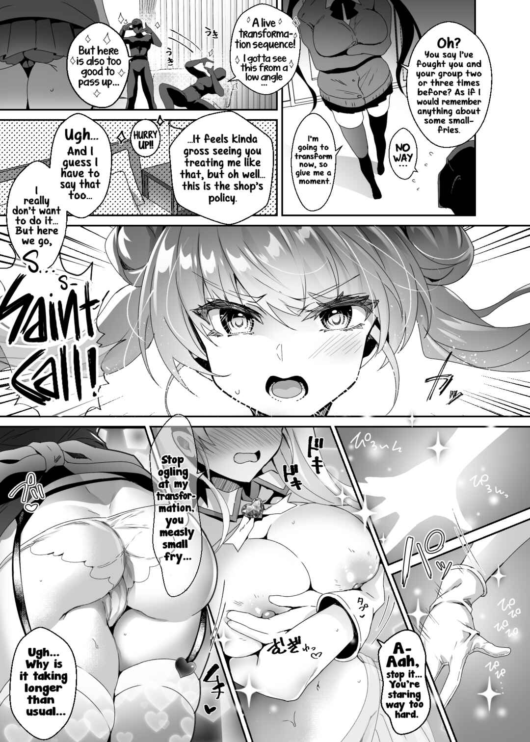 Page 10 Chapter Unknown_dbcc Moto Mahou Shoujo ga Iru Fuuzokuten ~Saimin Sennou Wakarase ⇔ Mesuka Gohoushi, Kyousei Kirikae Play~