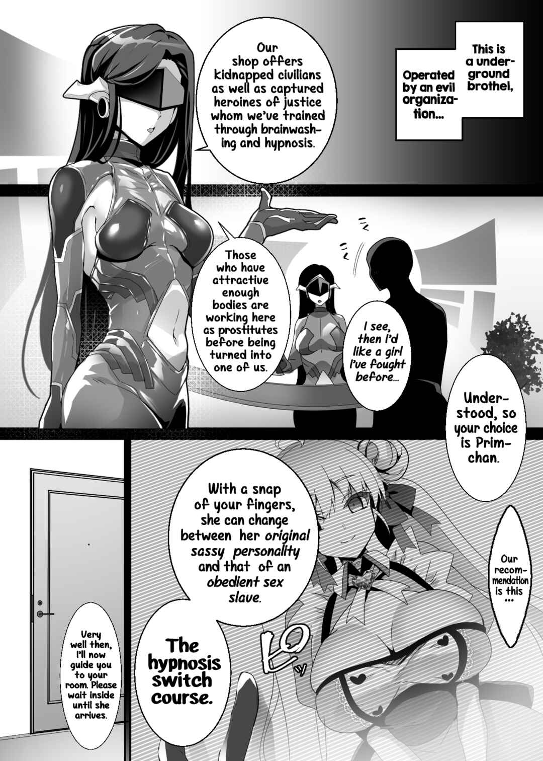 Page 9 Chapter Unknown_dbcc Moto Mahou Shoujo ga Iru Fuuzokuten ~Saimin Sennou Wakarase ⇔ Mesuka Gohoushi, Kyousei Kirikae Play~