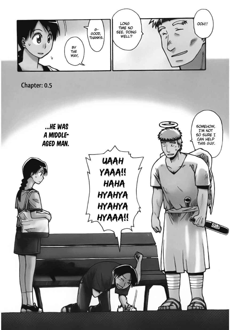 Page 2 Chapter 0.5 Angel Onayami Soudanjo