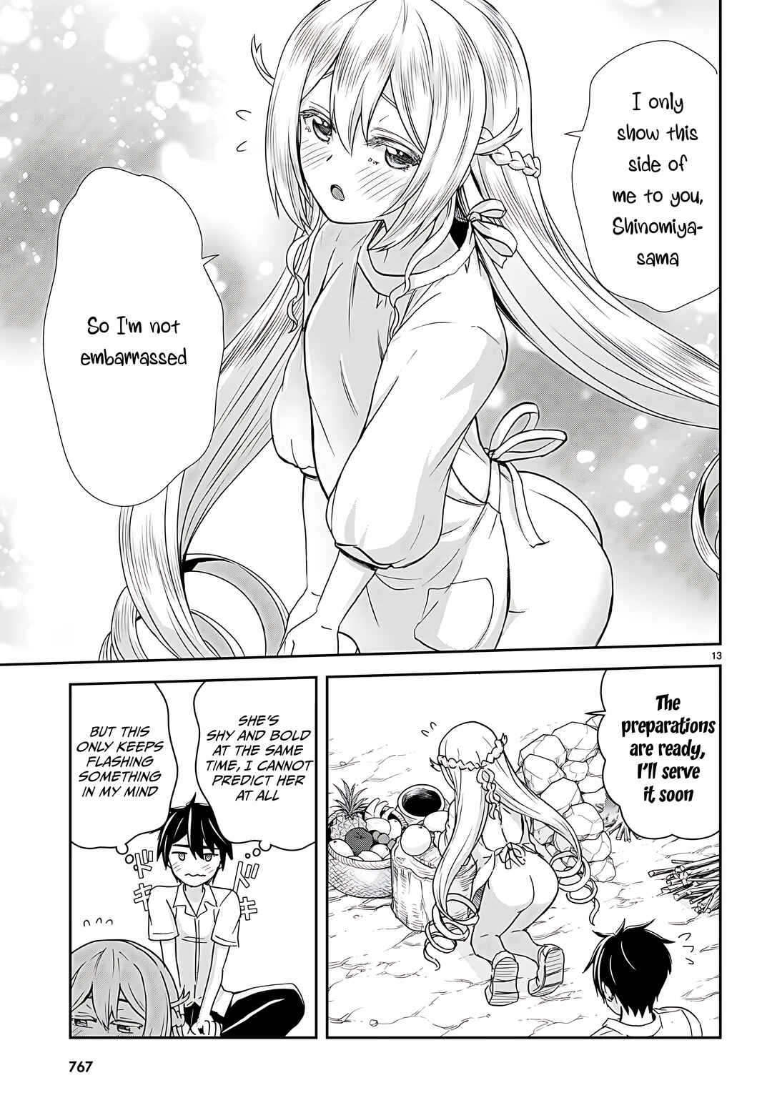 Page 14 Chapter 33 Isekai Yurutto Survival Seikatsu ~Gakkou no Minna to Isekai no Mujintou ni Tenishitakedo Ore Dake Rakushou desu~