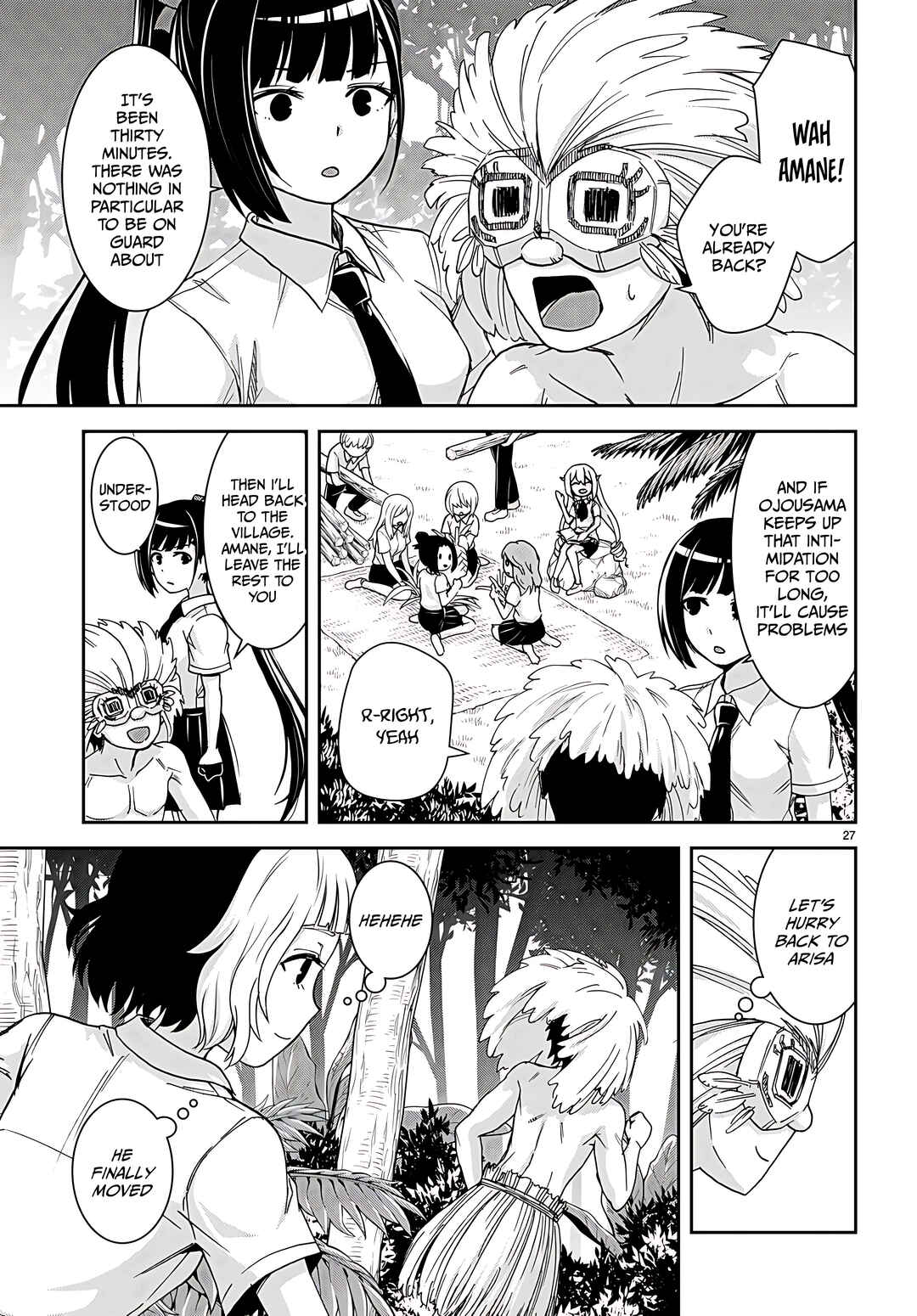 Page 28 Chapter 35 Isekai Yurutto Survival Seikatsu ~Gakkou no Minna to Isekai no Mujintou ni Tenishitakedo Ore Dake Rakushou desu~