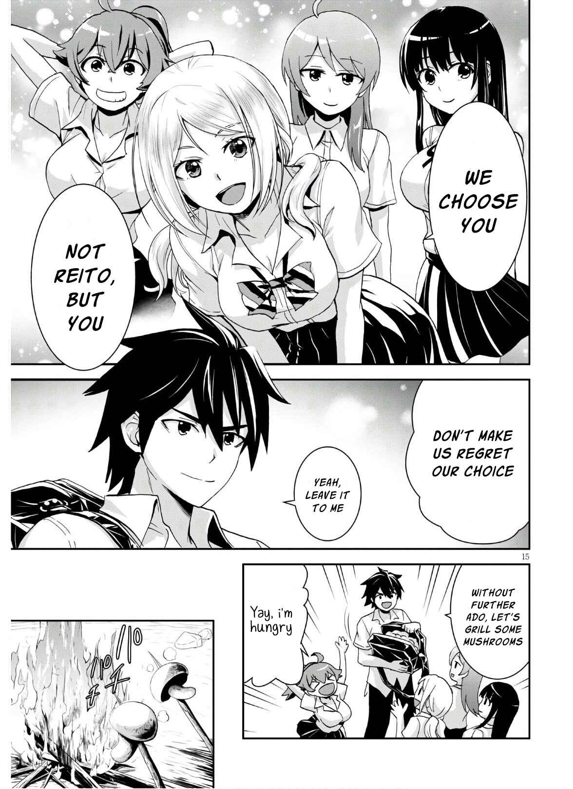 Page 16 Chapter 3 Isekai Yurutto Survival Seikatsu ~Gakkou no Minna to Isekai no Mujintou ni Tenishitakedo Ore Dake Rakushou desu~