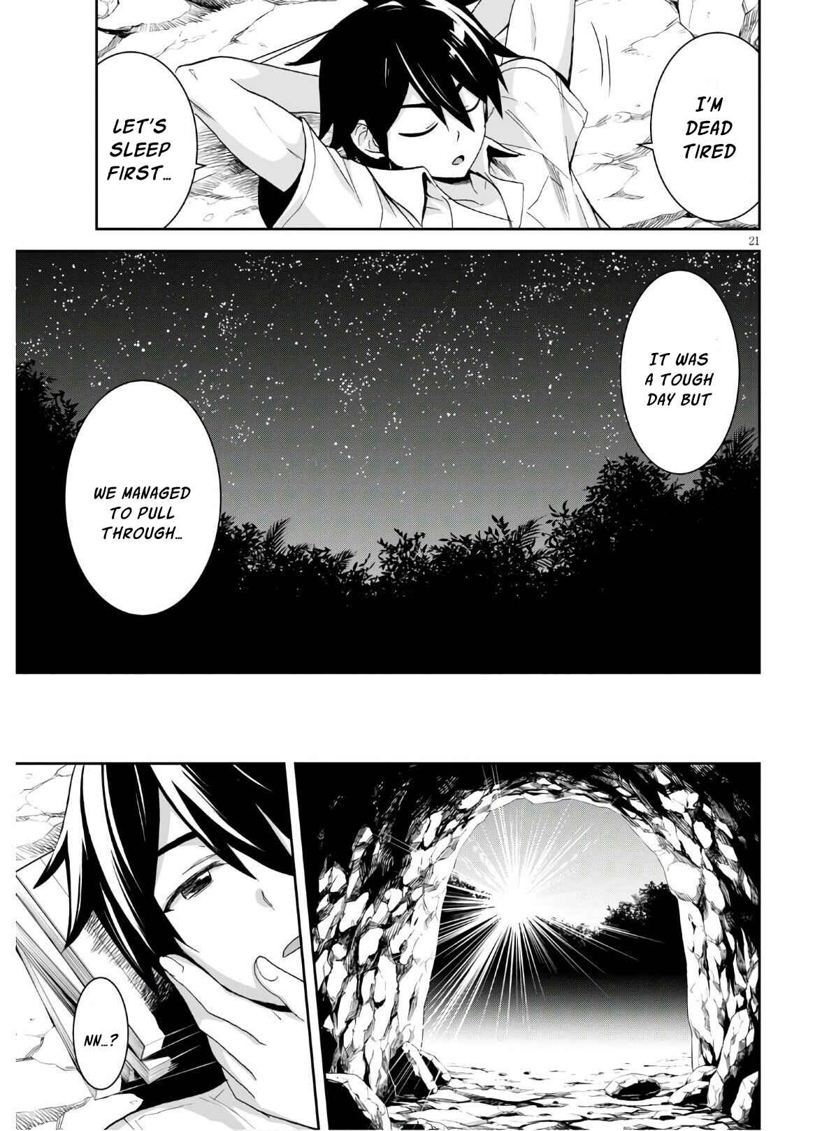 Page 22 Chapter 3 Isekai Yurutto Survival Seikatsu ~Gakkou no Minna to Isekai no Mujintou ni Tenishitakedo Ore Dake Rakushou desu~