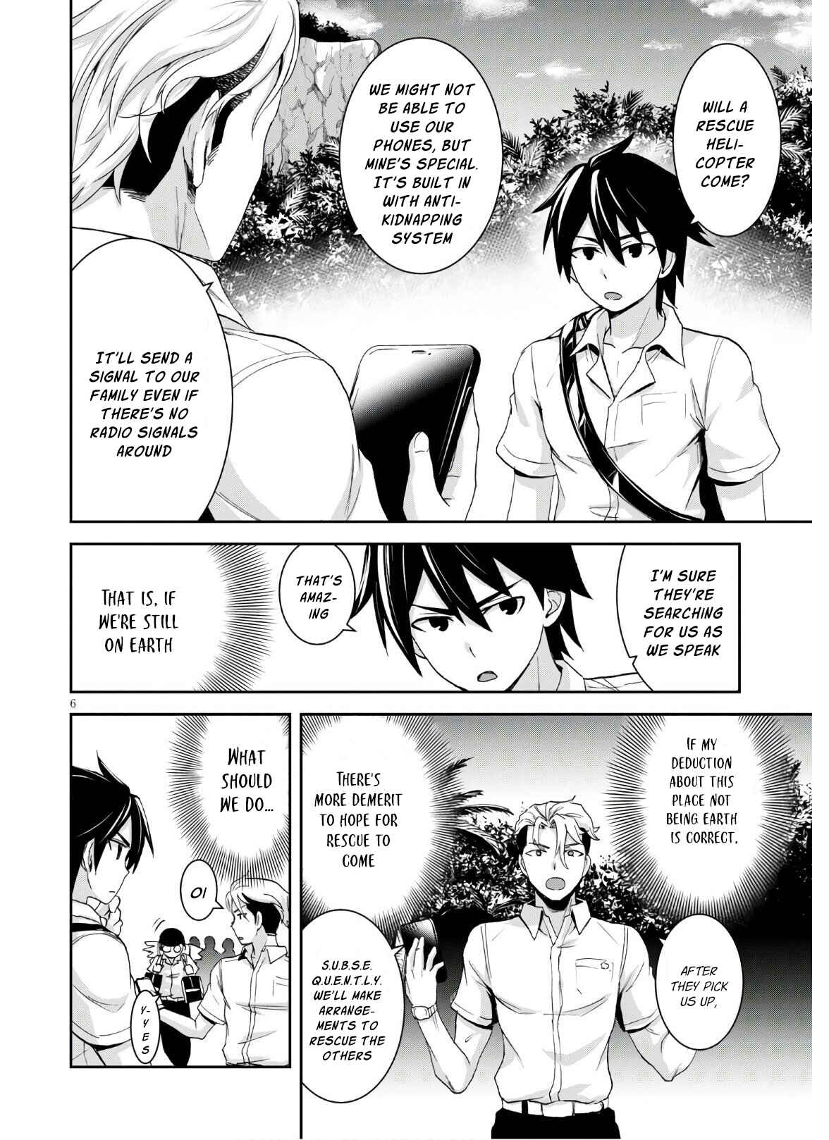 Page 7 Chapter 3 Isekai Yurutto Survival Seikatsu ~Gakkou no Minna to Isekai no Mujintou ni Tenishitakedo Ore Dake Rakushou desu~
