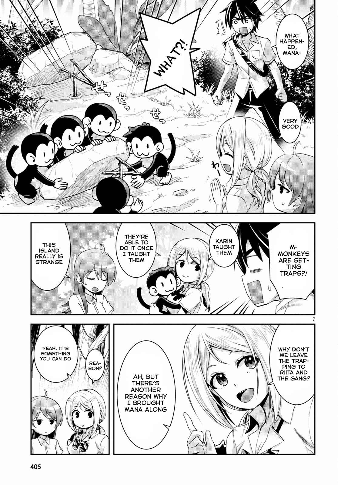 Page 8 Chapter 14 Isekai Yurutto Survival Seikatsu ~Gakkou no Minna to Isekai no Mujintou ni Tenishitakedo Ore Dake Rakushou desu~