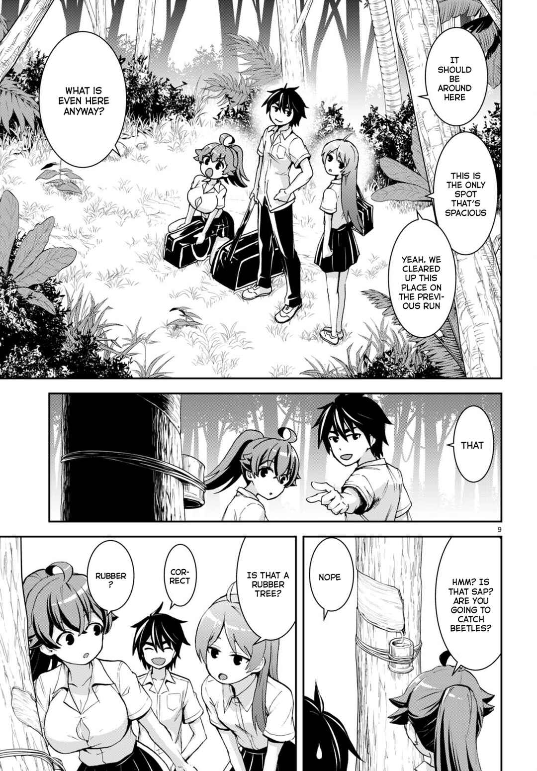 Page 10 Chapter 23 Isekai Yurutto Survival Seikatsu ~Gakkou no Minna to Isekai no Mujintou ni Tenishitakedo Ore Dake Rakushou desu~