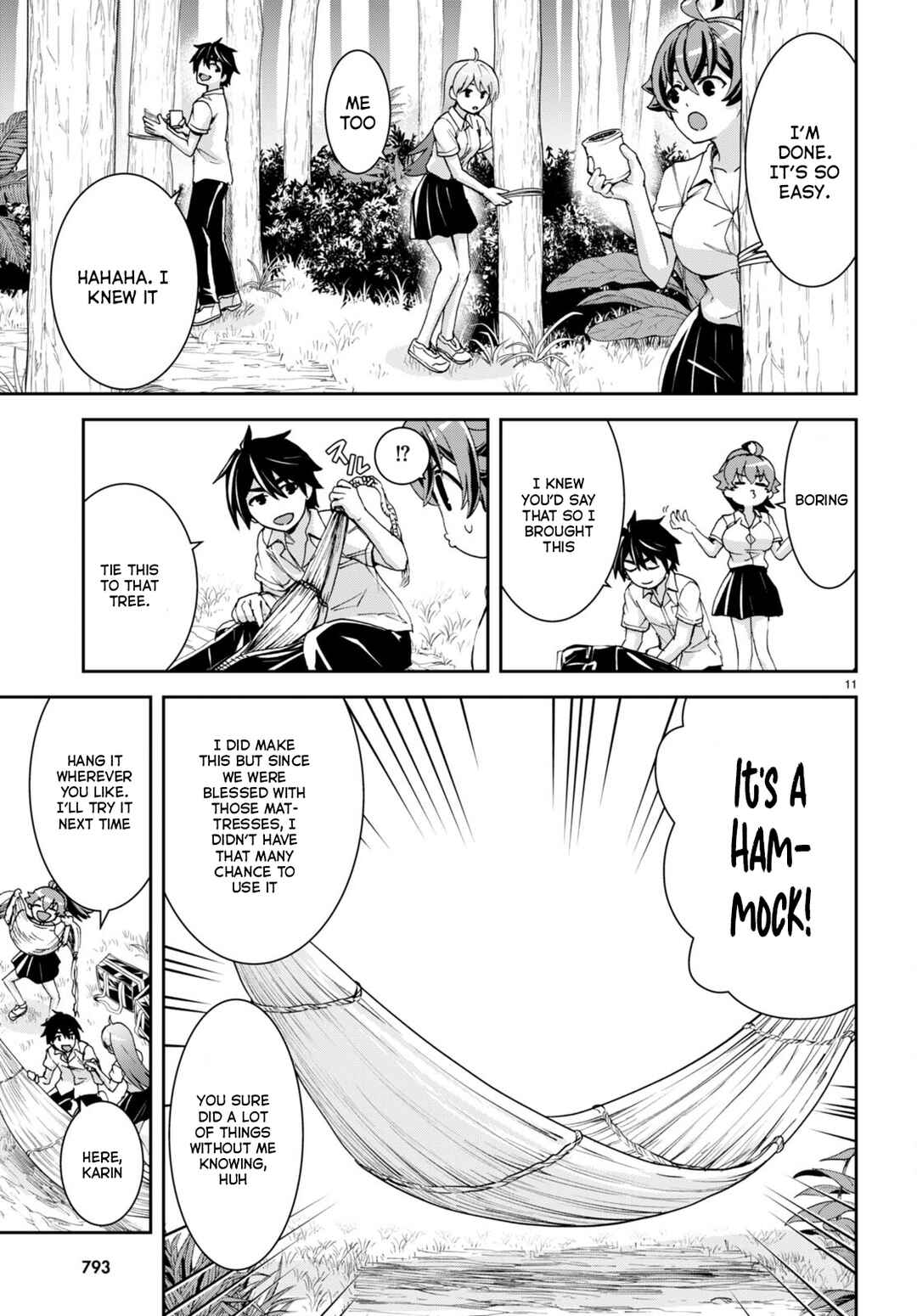 Page 12 Chapter 23 Isekai Yurutto Survival Seikatsu ~Gakkou no Minna to Isekai no Mujintou ni Tenishitakedo Ore Dake Rakushou desu~