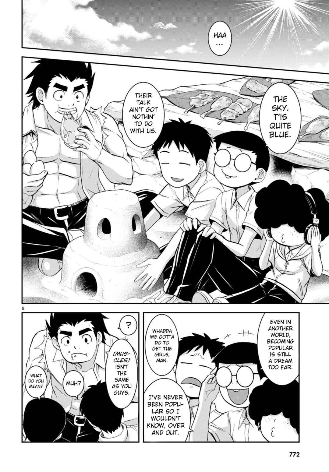 Page 9 Chapter 26 Isekai Yurutto Survival Seikatsu ~Gakkou no Minna to Isekai no Mujintou ni Tenishitakedo Ore Dake Rakushou desu~