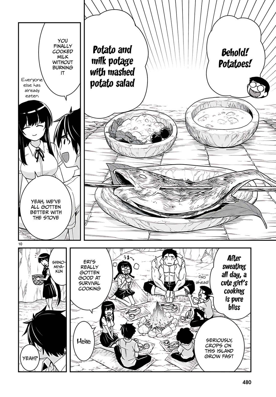 Page 11 Chapter 32 Isekai Yurutto Survival Seikatsu ~Gakkou no Minna to Isekai no Mujintou ni Tenishitakedo Ore Dake Rakushou desu~