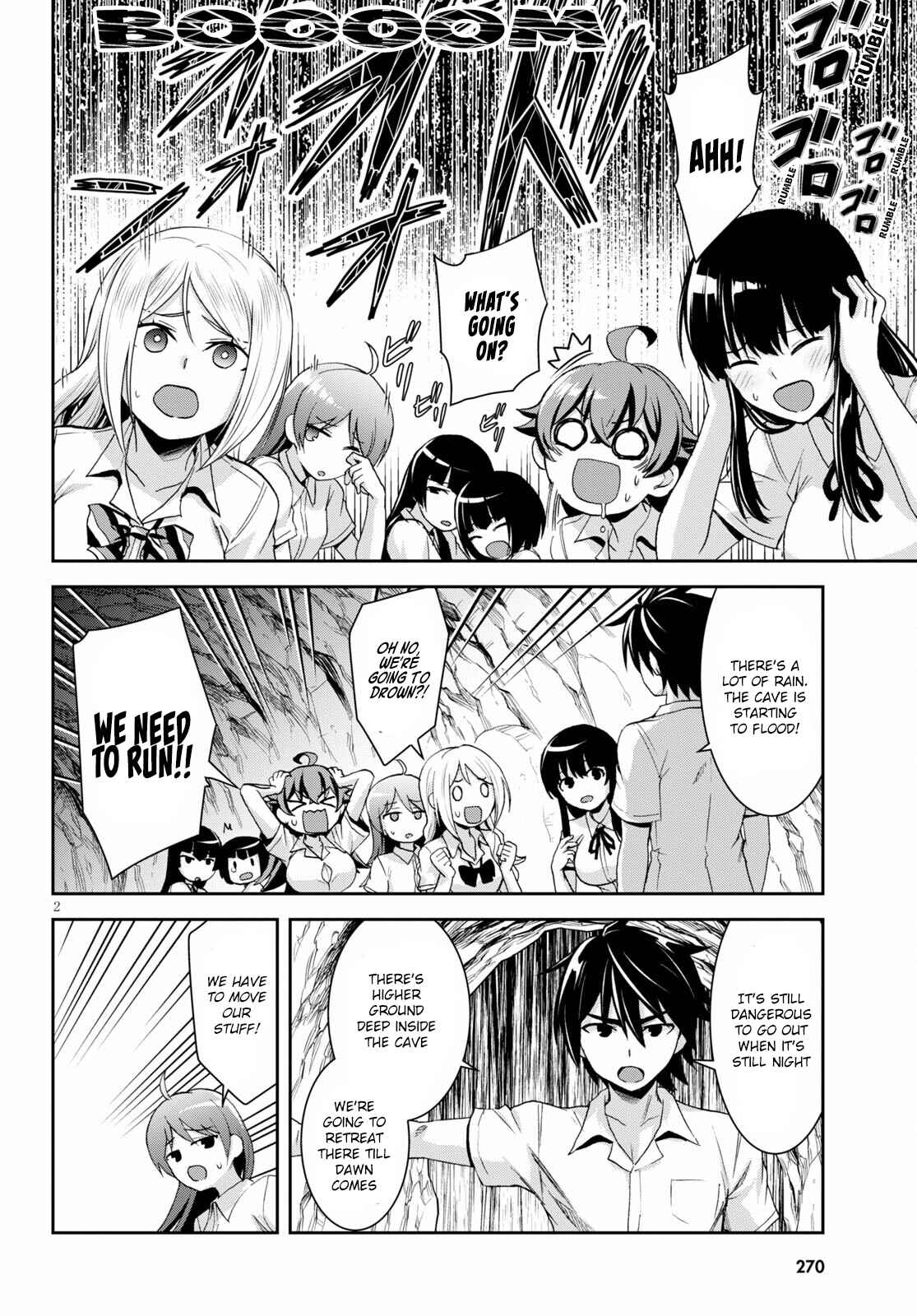 Page 3 Chapter 8 Isekai Yurutto Survival Seikatsu ~Gakkou no Minna to Isekai no Mujintou ni Tenishitakedo Ore Dake Rakushou desu~