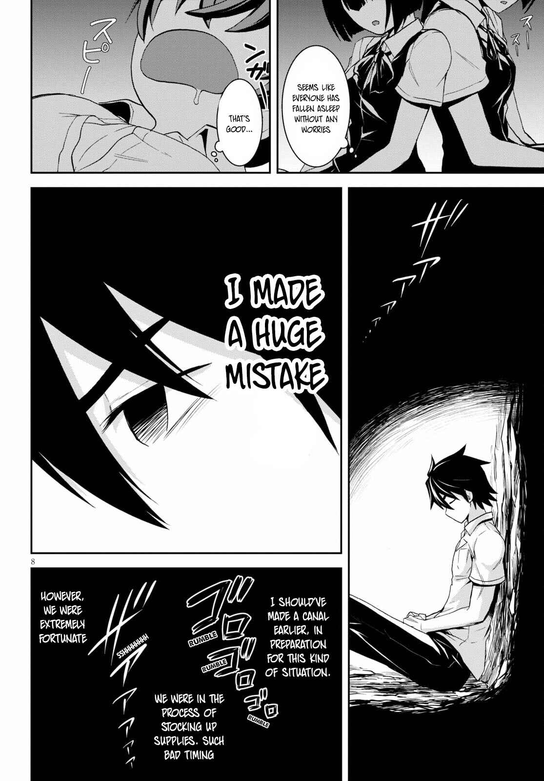 Page 9 Chapter 8 Isekai Yurutto Survival Seikatsu ~Gakkou no Minna to Isekai no Mujintou ni Tenishitakedo Ore Dake Rakushou desu~