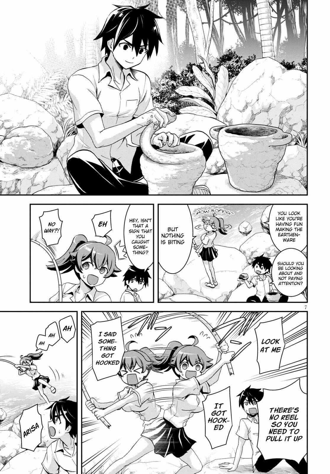 Page 8 Chapter 4 Isekai Yurutto Survival Seikatsu ~Gakkou no Minna to Isekai no Mujintou ni Tenishitakedo Ore Dake Rakushou desu~