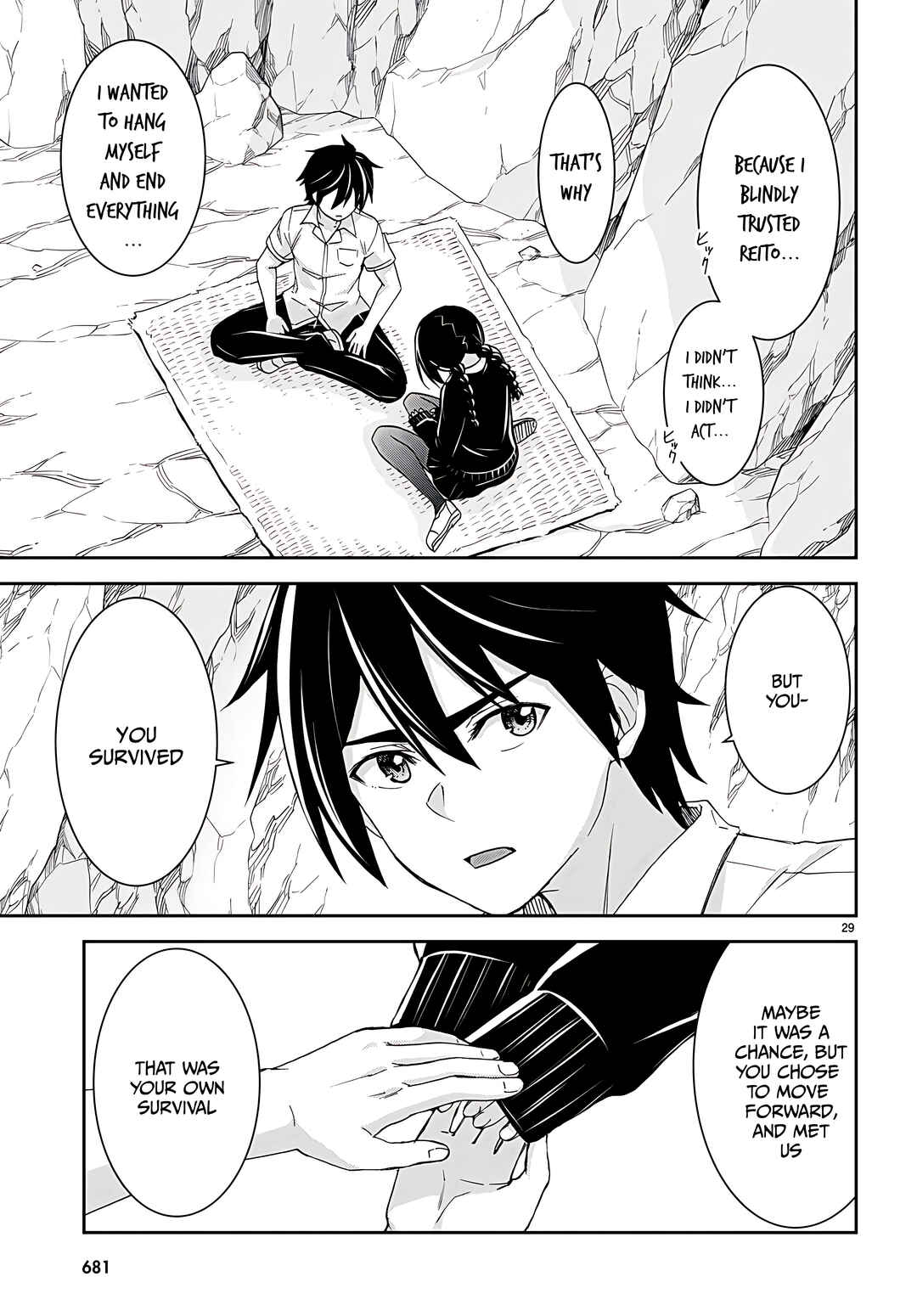 Page 30 Chapter 29 Isekai Yurutto Survival Seikatsu ~Gakkou no Minna to Isekai no Mujintou ni Tenishitakedo Ore Dake Rakushou desu~