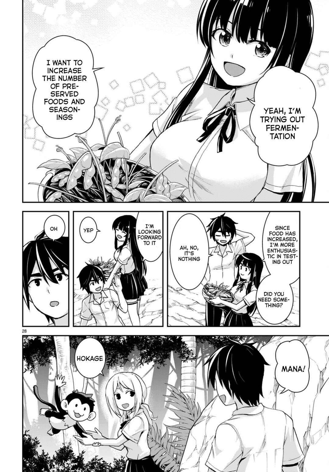 Page 29 Chapter 22 Isekai Yurutto Survival Seikatsu ~Gakkou no Minna to Isekai no Mujintou ni Tenishitakedo Ore Dake Rakushou desu~