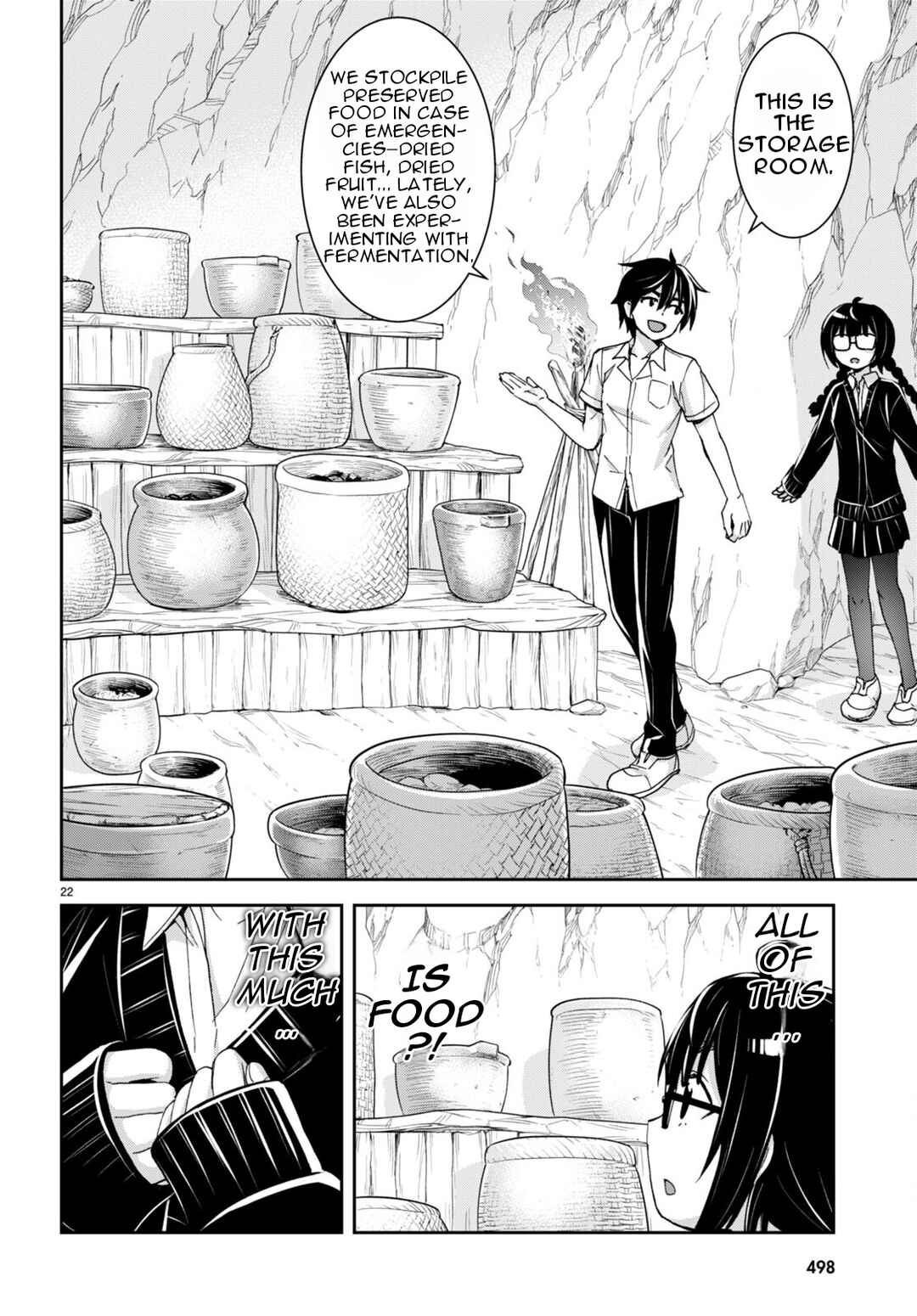 Page 23 Chapter 28 Isekai Yurutto Survival Seikatsu ~Gakkou no Minna to Isekai no Mujintou ni Tenishitakedo Ore Dake Rakushou desu~
