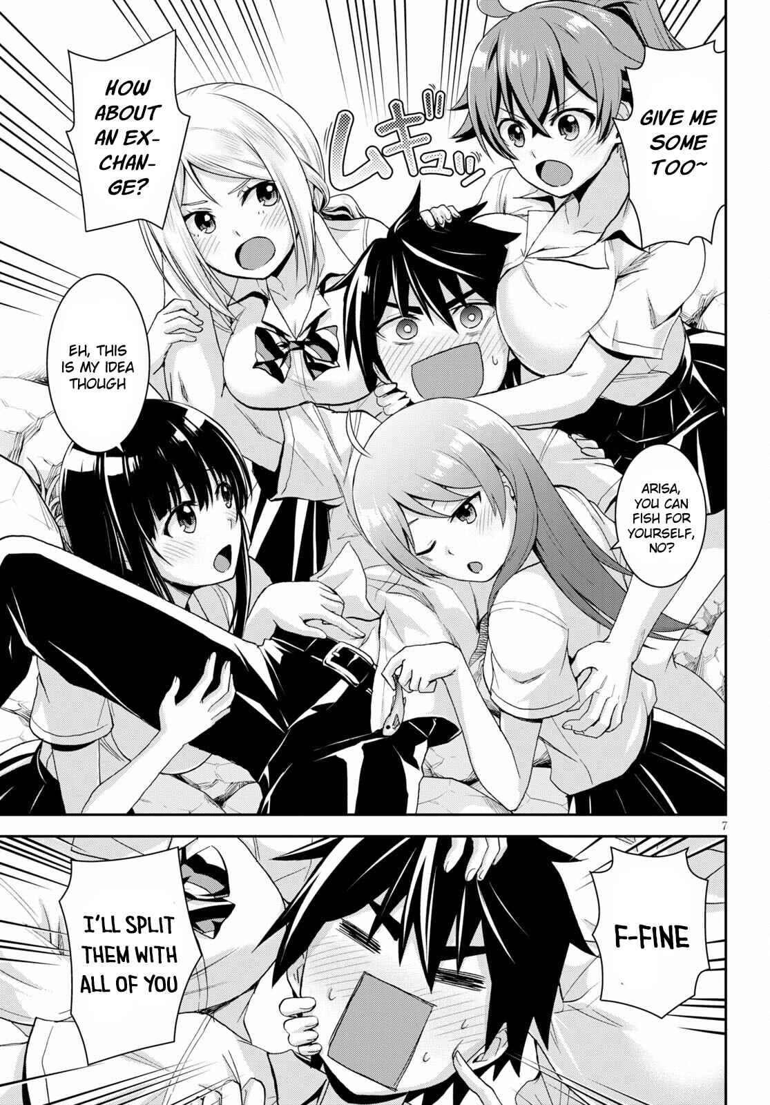 Page 8 Chapter 7.5 Isekai Yurutto Survival Seikatsu ~Gakkou no Minna to Isekai no Mujintou ni Tenishitakedo Ore Dake Rakushou desu~