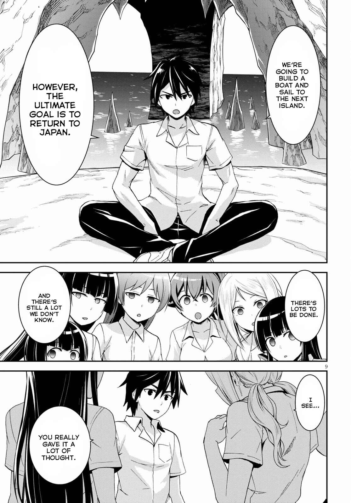 Page 10 Chapter 11 Isekai Yurutto Survival Seikatsu ~Gakkou no Minna to Isekai no Mujintou ni Tenishitakedo Ore Dake Rakushou desu~