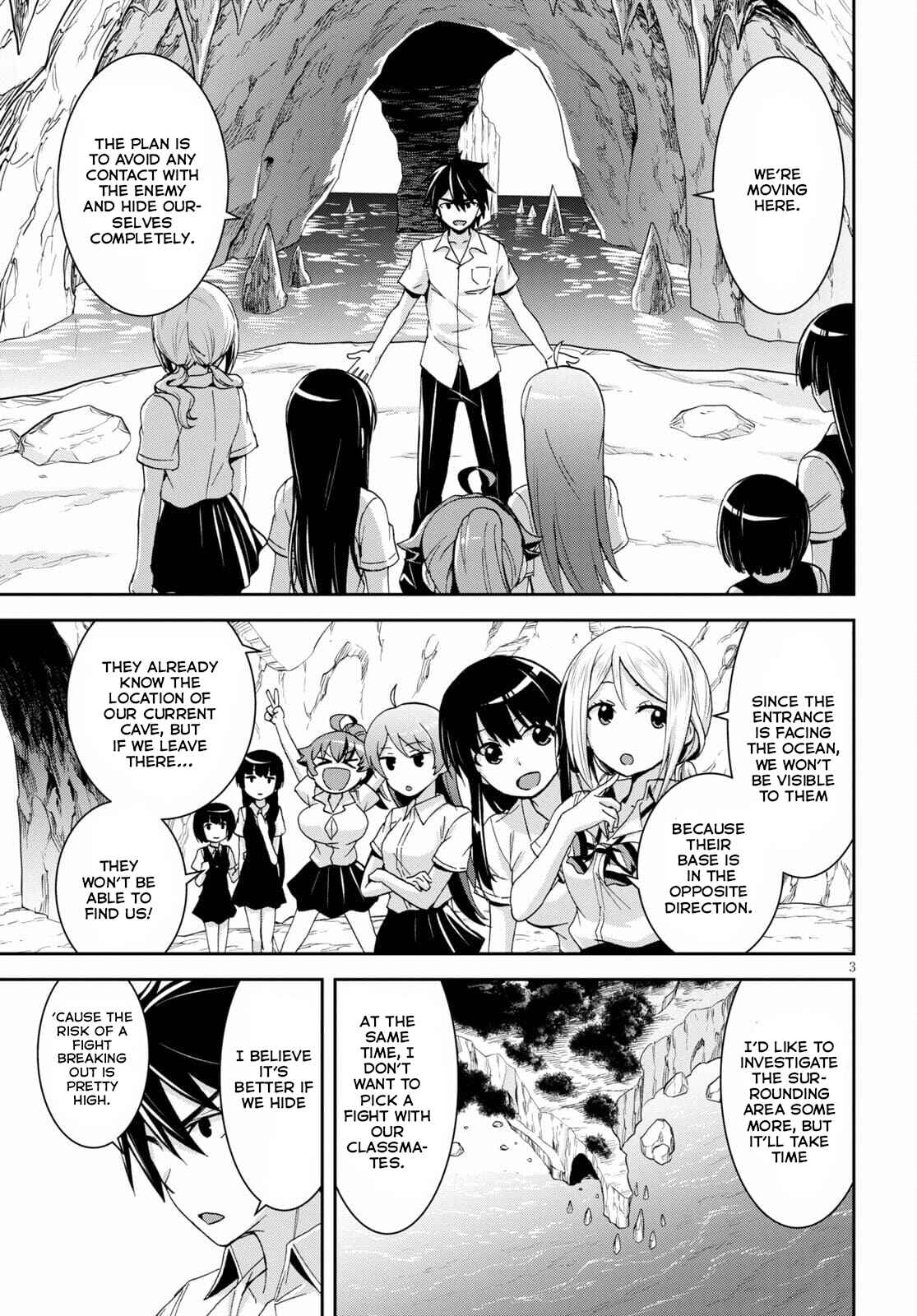Page 4 Chapter 11 Isekai Yurutto Survival Seikatsu ~Gakkou no Minna to Isekai no Mujintou ni Tenishitakedo Ore Dake Rakushou desu~