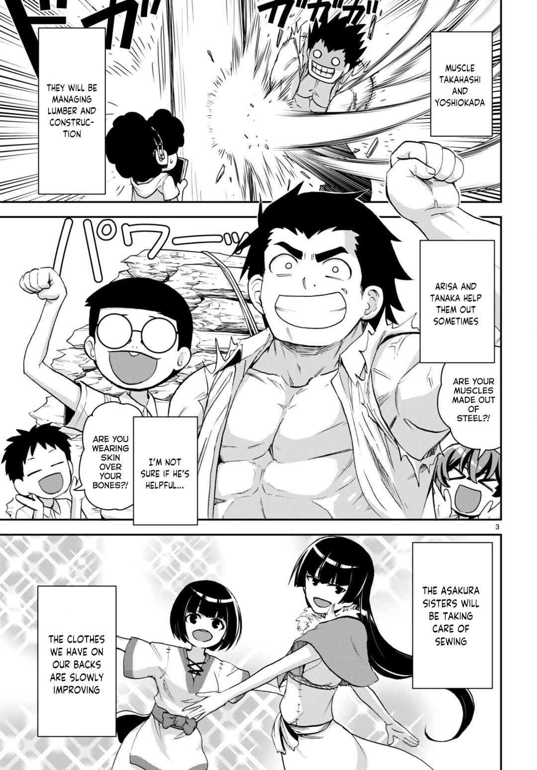 Page 4 Chapter 24 Isekai Yurutto Survival Seikatsu ~Gakkou no Minna to Isekai no Mujintou ni Tenishitakedo Ore Dake Rakushou desu~