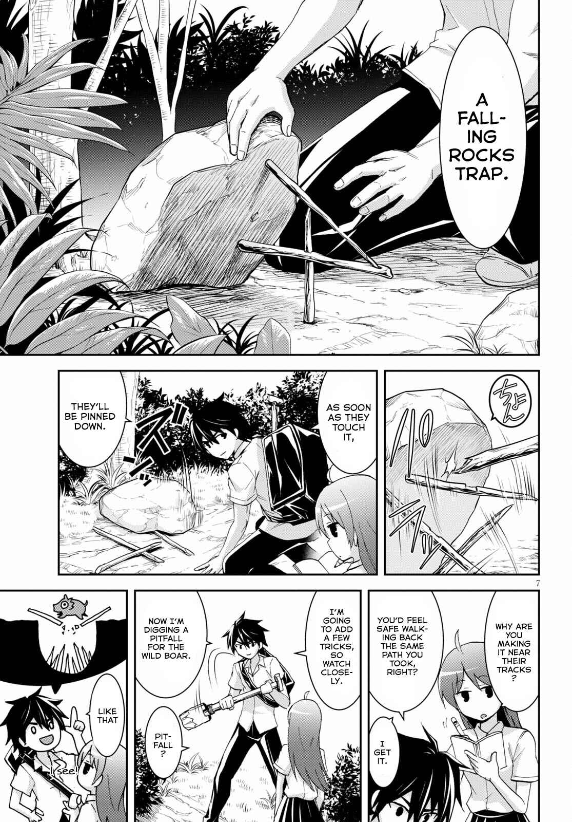 Page 8 Chapter 9 Isekai Yurutto Survival Seikatsu ~Gakkou no Minna to Isekai no Mujintou ni Tenishitakedo Ore Dake Rakushou desu~