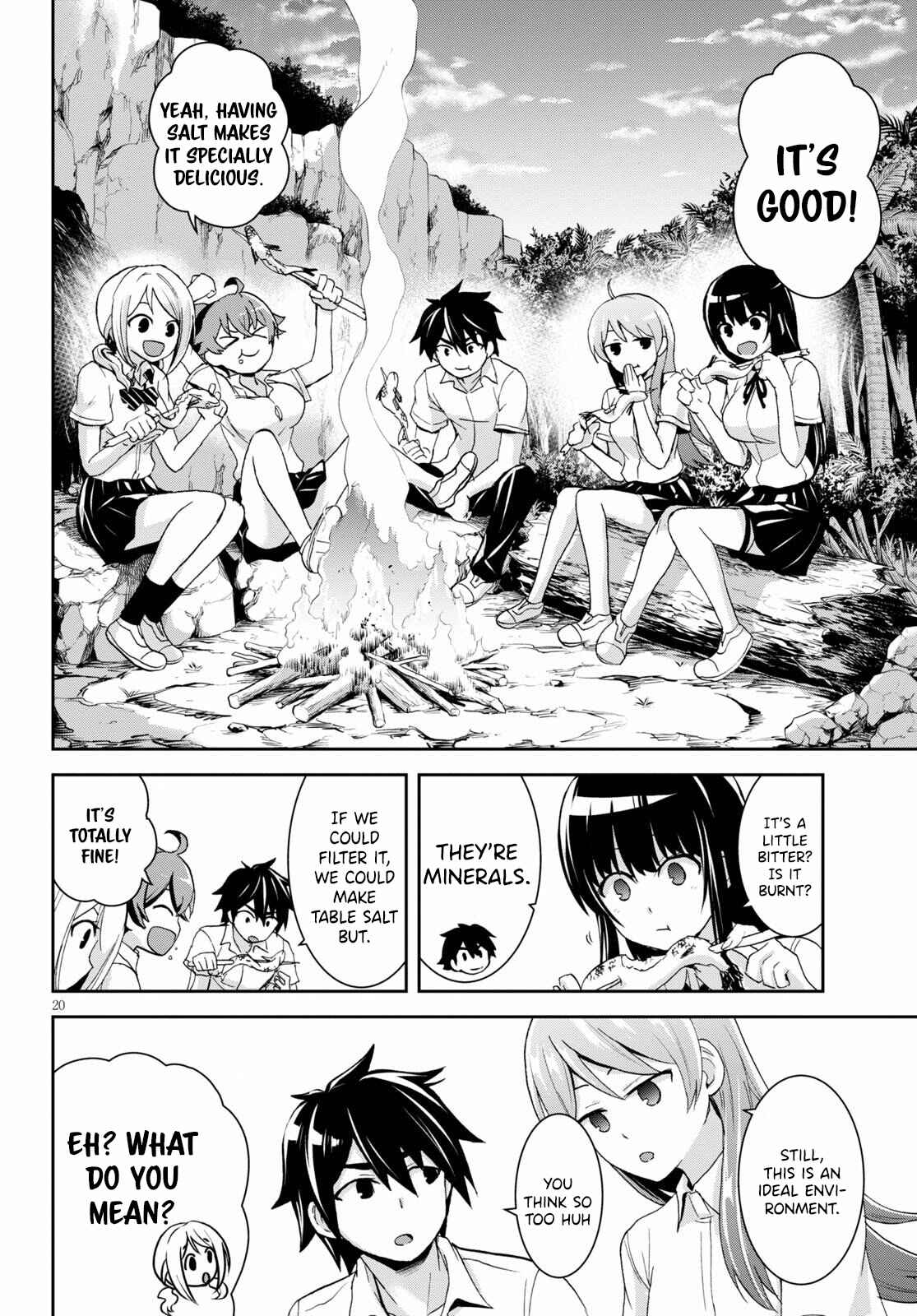 Page 21 Chapter 5 Isekai Yurutto Survival Seikatsu ~Gakkou no Minna to Isekai no Mujintou ni Tenishitakedo Ore Dake Rakushou desu~