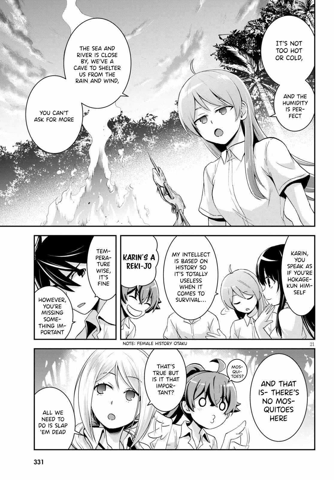 Page 22 Chapter 5 Isekai Yurutto Survival Seikatsu ~Gakkou no Minna to Isekai no Mujintou ni Tenishitakedo Ore Dake Rakushou desu~