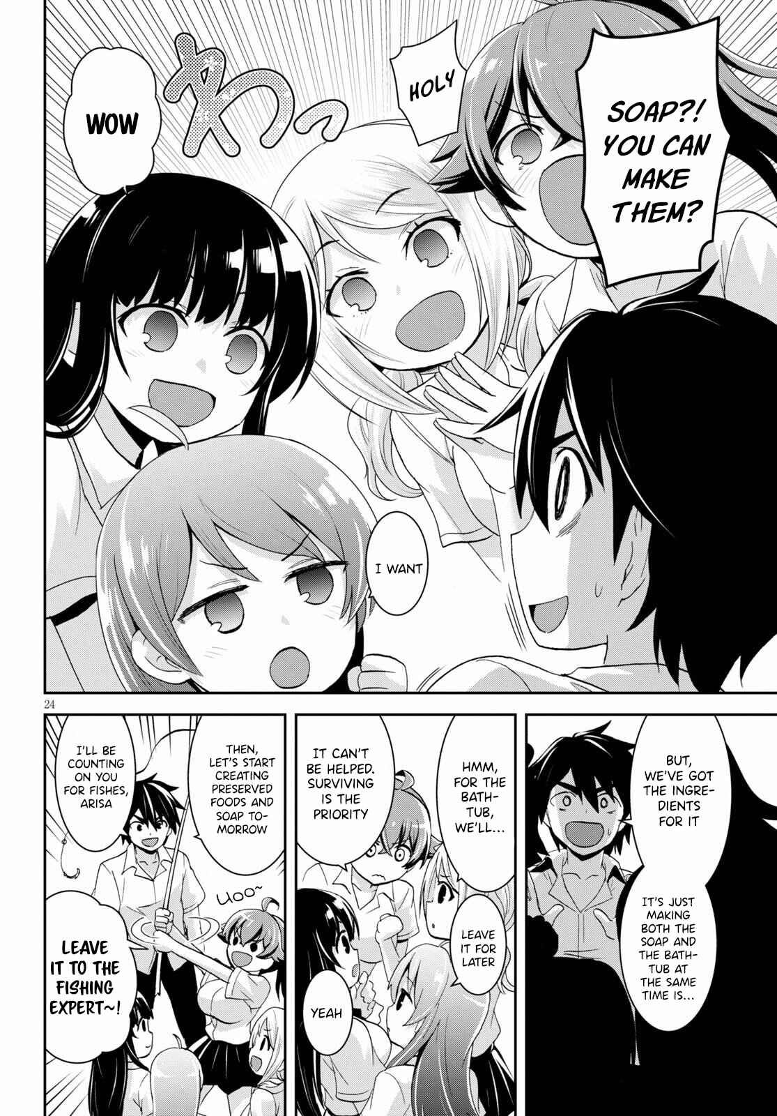Page 25 Chapter 5 Isekai Yurutto Survival Seikatsu ~Gakkou no Minna to Isekai no Mujintou ni Tenishitakedo Ore Dake Rakushou desu~