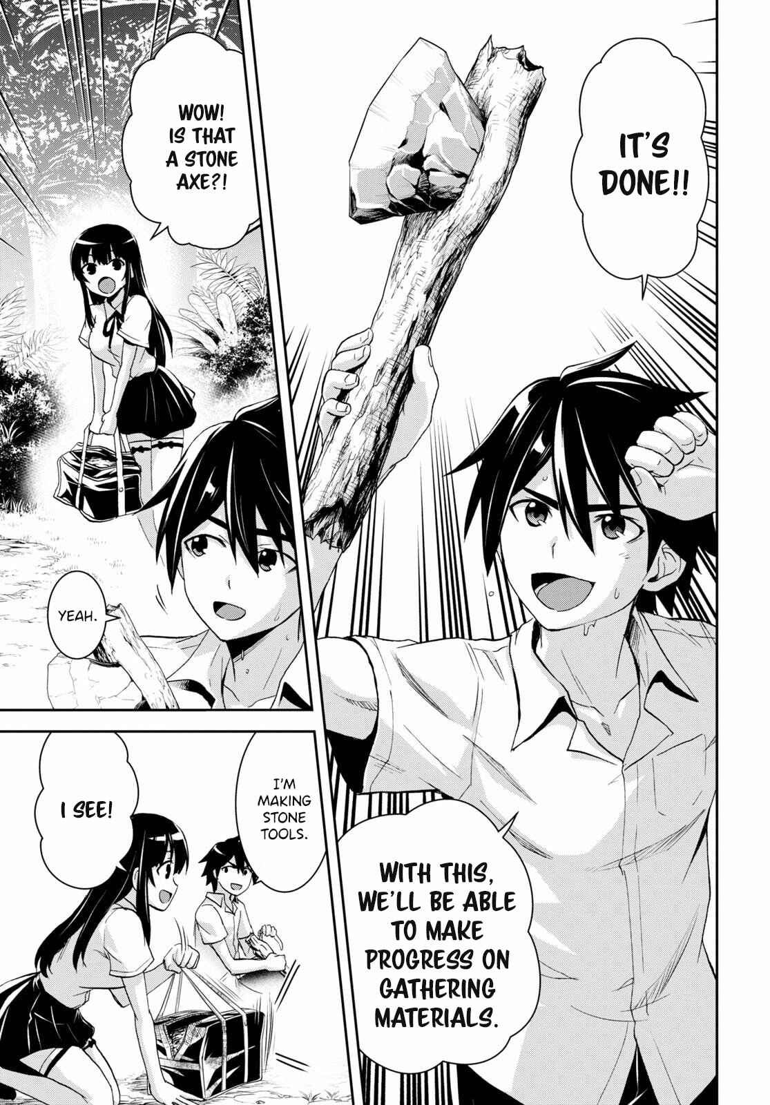 Page 6 Chapter 5 Isekai Yurutto Survival Seikatsu ~Gakkou no Minna to Isekai no Mujintou ni Tenishitakedo Ore Dake Rakushou desu~