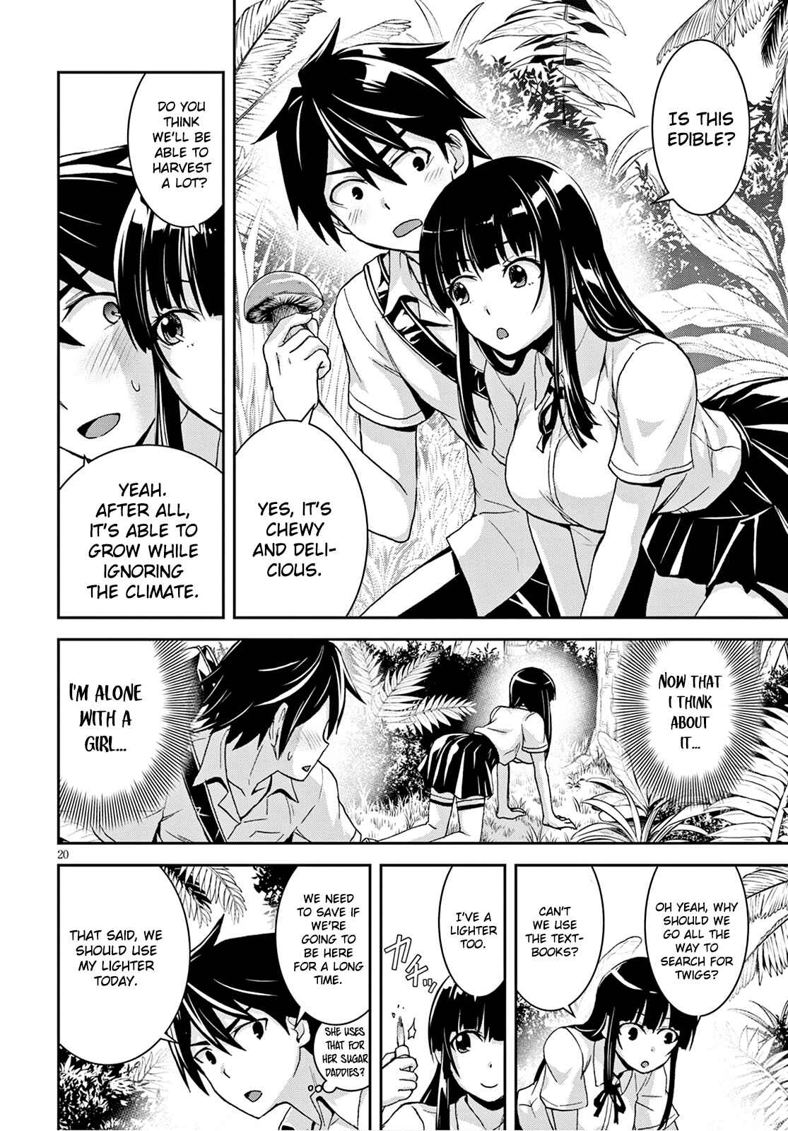 Page 21 Chapter 2 Isekai Yurutto Survival Seikatsu ~Gakkou no Minna to Isekai no Mujintou ni Tenishitakedo Ore Dake Rakushou desu~