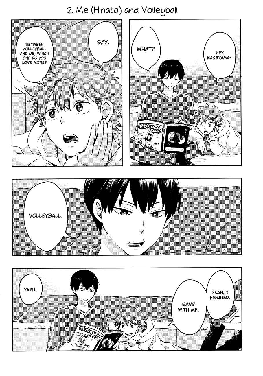 Page 6 Chapter Unknown_a0c2 Haikyu!! - Kagehina Drops (Doujinshi)