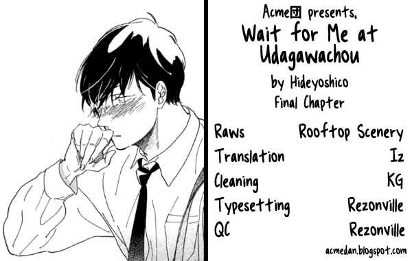 Page 1 Chapter 6 Udagawachou de Mattete yo.
