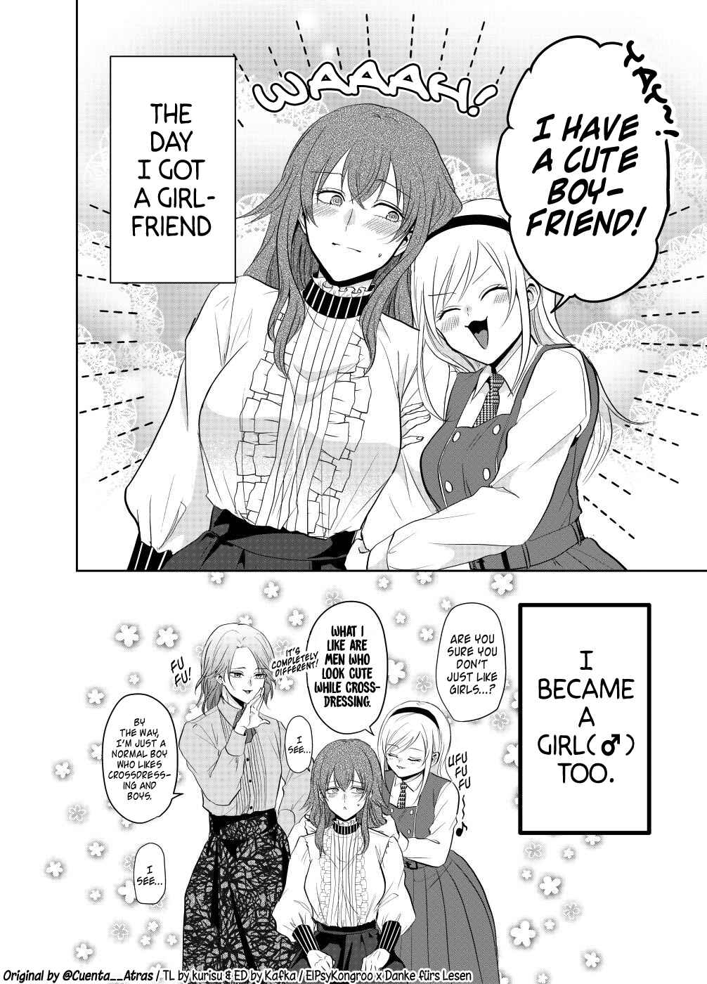 Page 4 Chapter Unknown_5d24 I Confessed To A Girl And She Made Me A Girl Too!