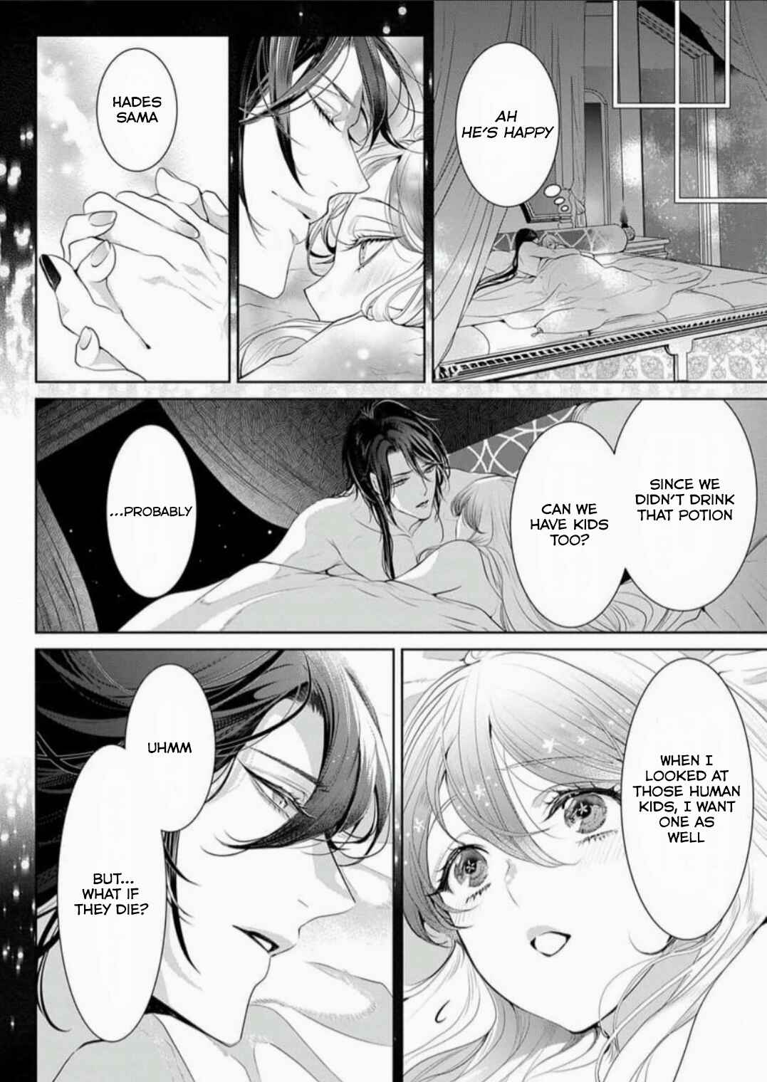 Page 11 Chapter 9 Gaman Shinaide, Hades-sama. ~Reikoku na Meiou no Junai wa Michishirenai hodo Fukakude, Omoi~