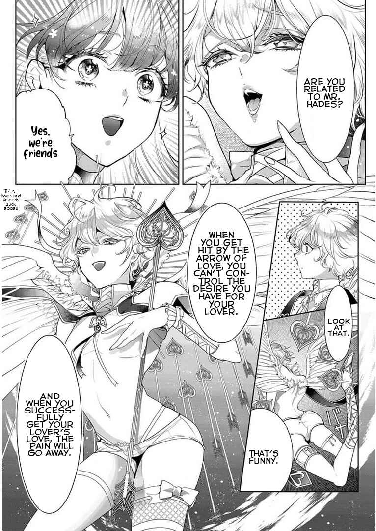 Page 11 Chapter 2 Gaman Shinaide, Hades-sama. ~Reikoku na Meiou no Junai wa Michishirenai hodo Fukakude, Omoi~