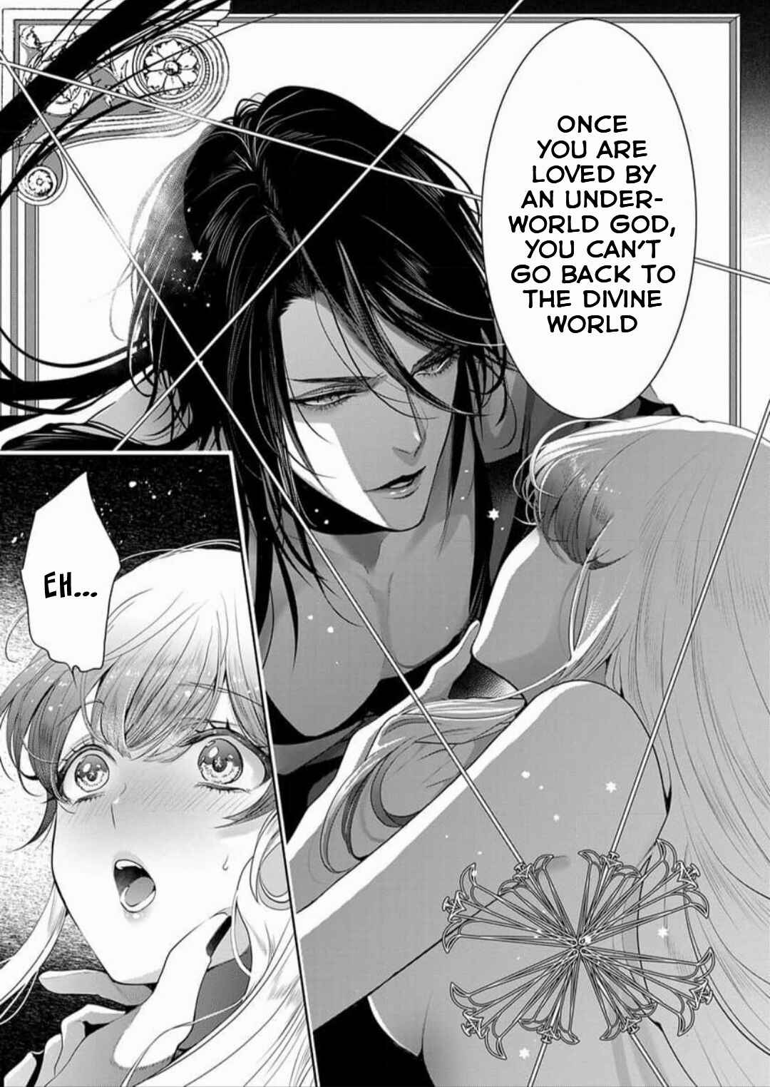 Page 1 Chapter 4 Gaman Shinaide, Hades-sama. ~Reikoku na Meiou no Junai wa Michishirenai hodo Fukakude, Omoi~