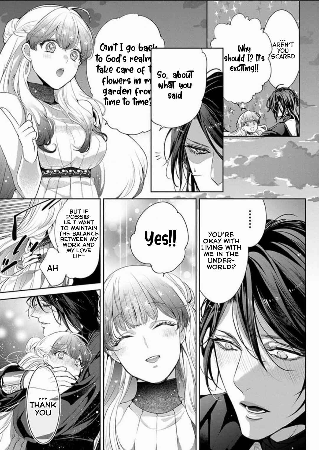 Page 15 Chapter 4 Gaman Shinaide, Hades-sama. ~Reikoku na Meiou no Junai wa Michishirenai hodo Fukakude, Omoi~