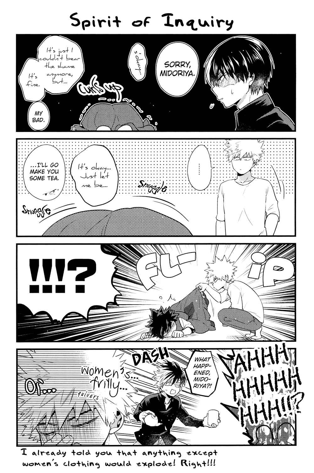 Page 13 Chapter 3 Boku no Hero Academia - Kenzen Friends (Doujinshi)