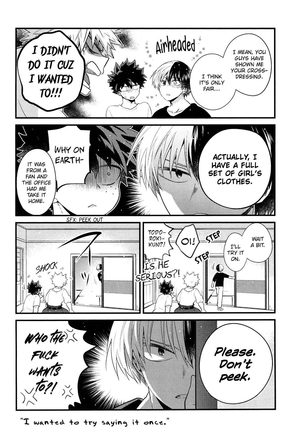 Page 23 Chapter 3 Boku no Hero Academia - Kenzen Friends (Doujinshi)