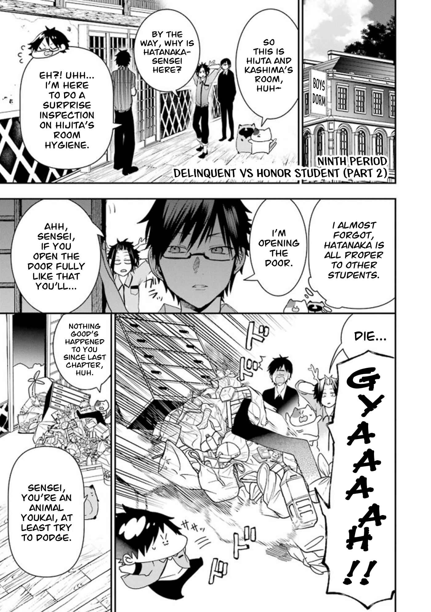 Page 1 Chapter 9 Youkai Gakkou no Seito Hajimemashita!