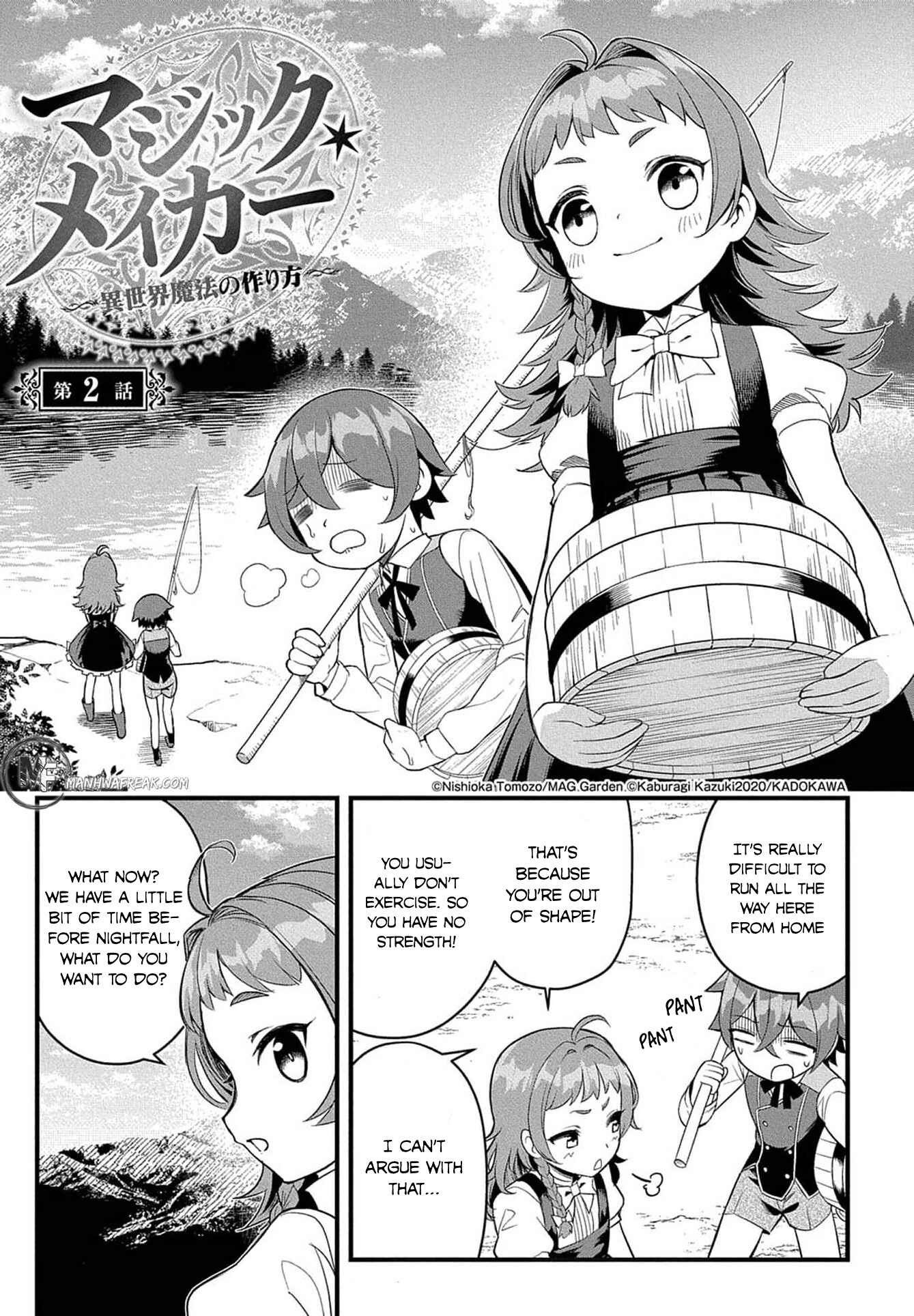 Page 2 Chapter 2 Magic Maker: How to Create Magic in Another World