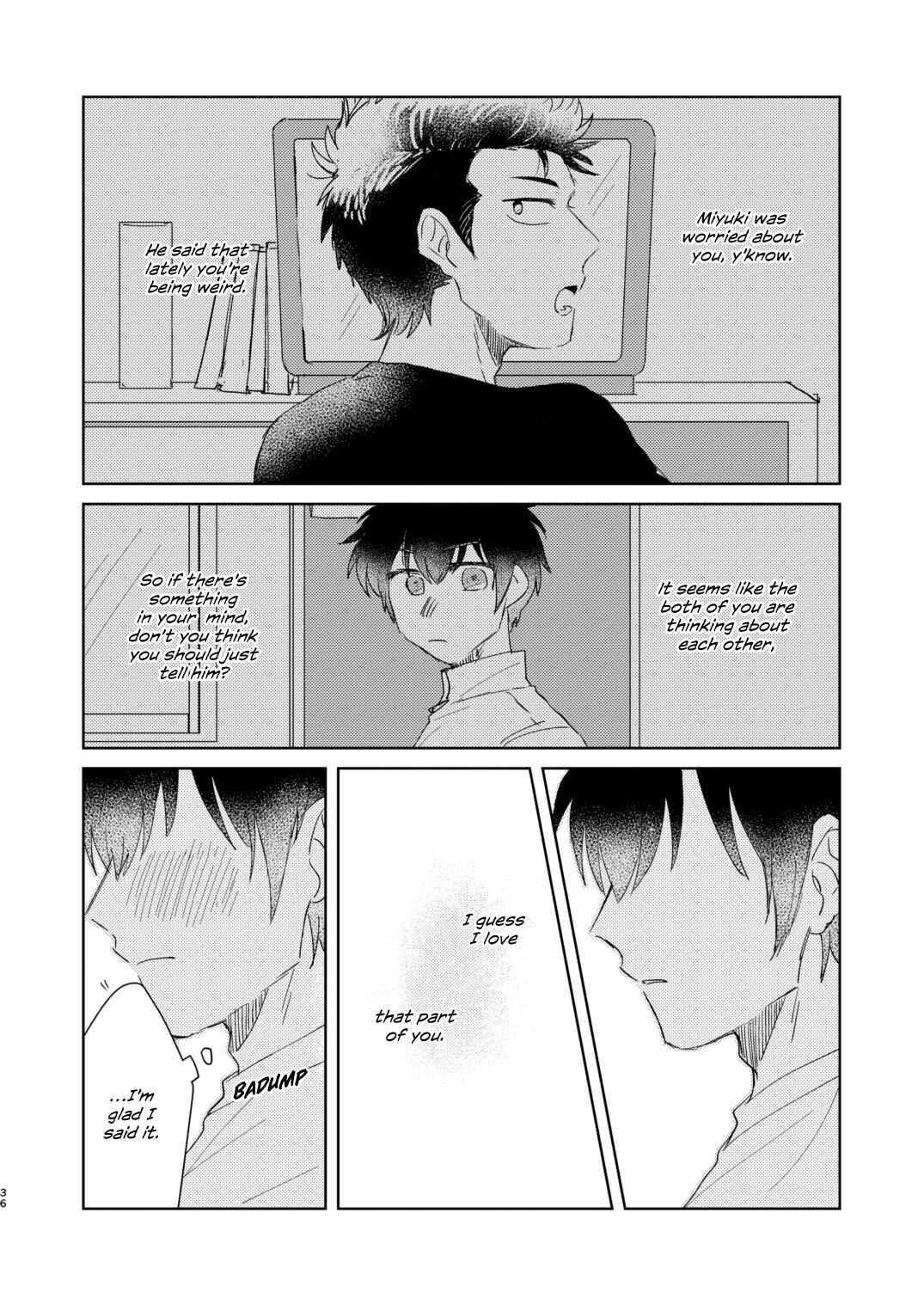 Page 36 Chapter Unknown_6cff Daiya no Ace - Me wa Kuchi Hodo ni (Doujinshi)