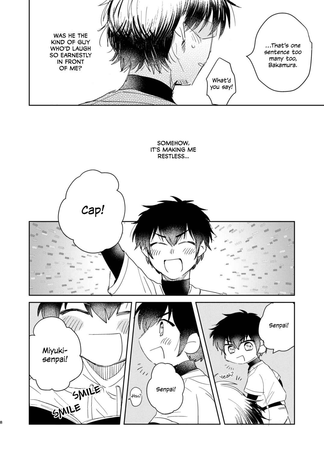 Page 8 Chapter Unknown_6cff Daiya no Ace - Me wa Kuchi Hodo ni (Doujinshi)