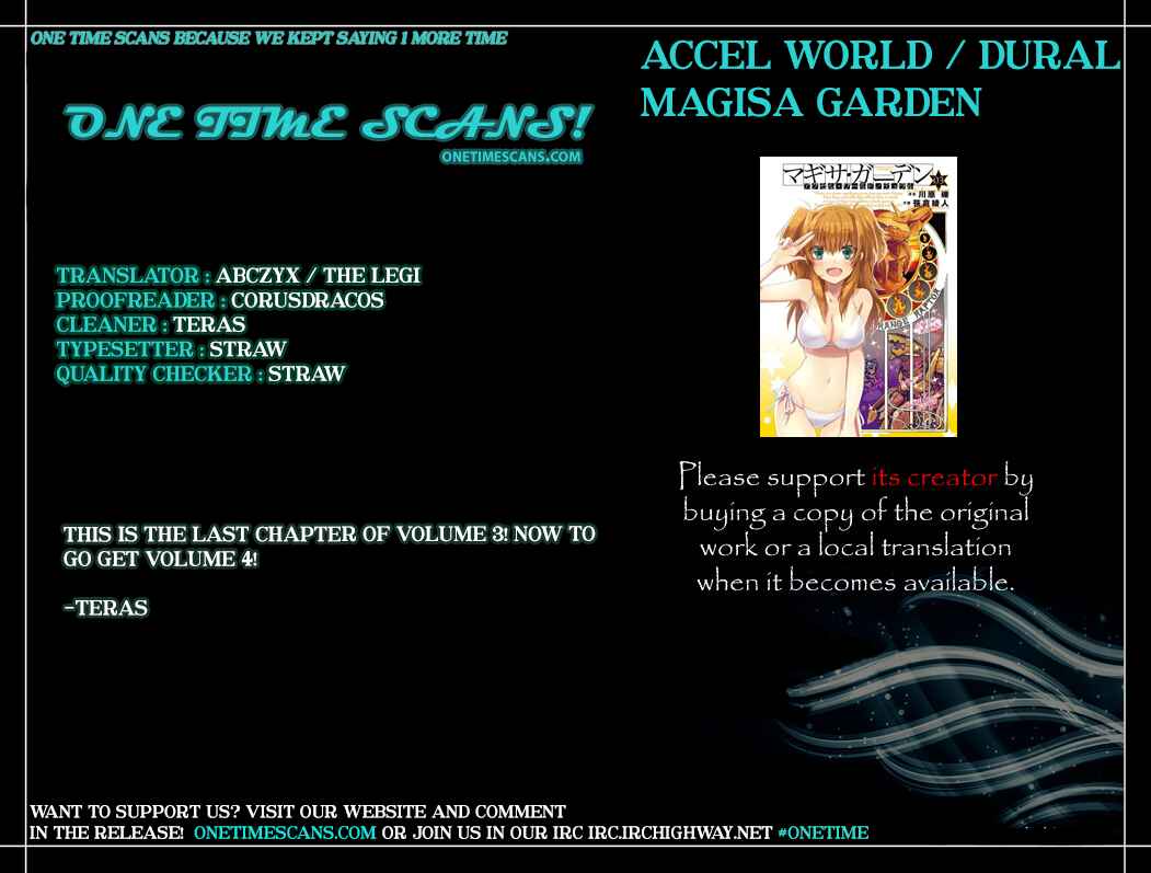 Page 10 Chapter 22 Accel World / Dural - Magisa Garden