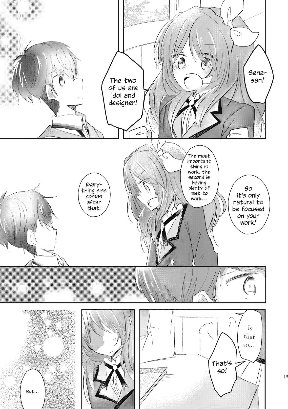 Page 13 Chapter Unknown_1c5f Aikatsu! - A sunday on which I just want to die (Doujinshi)