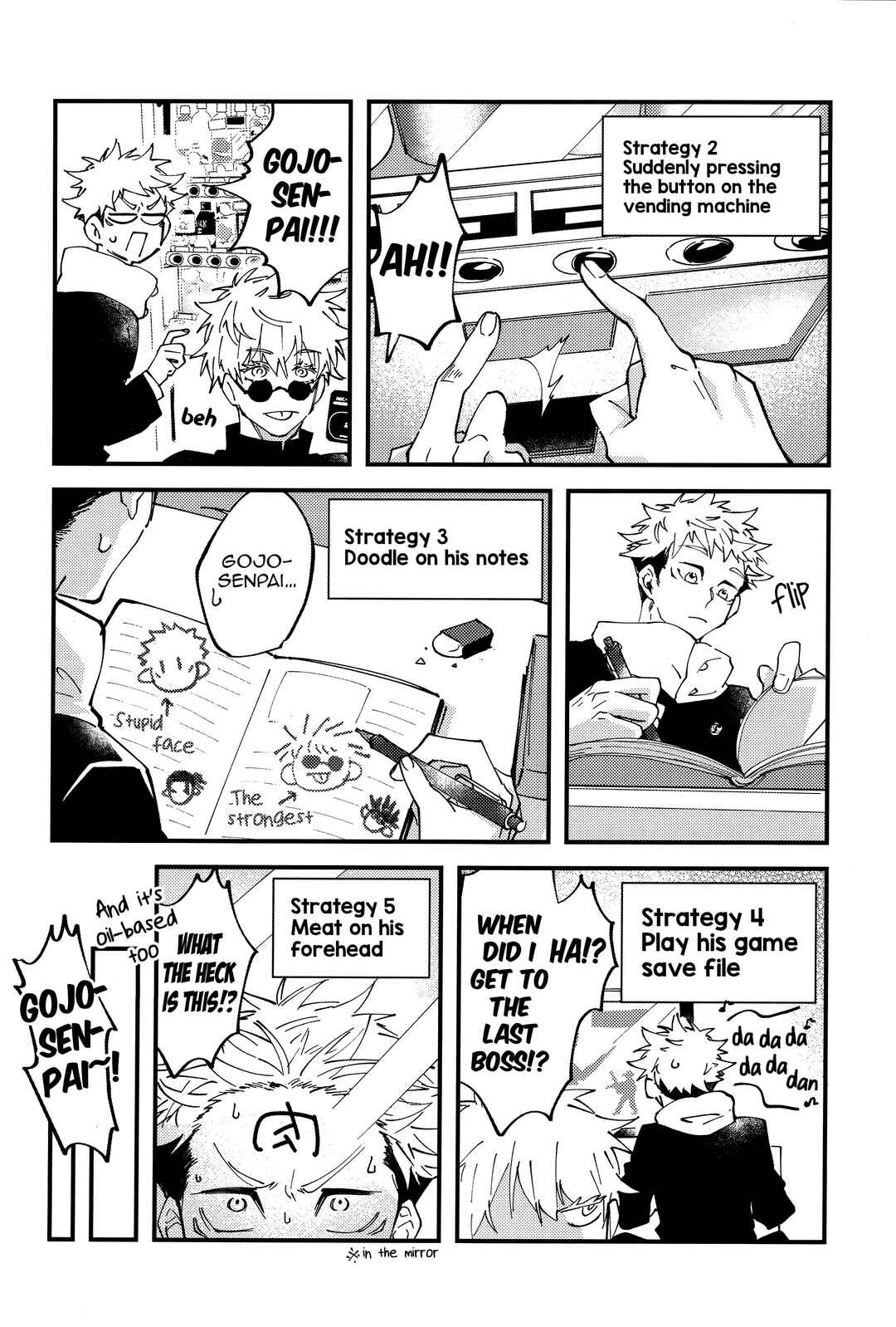 Page 15 Chapter Unknown_cdca Jujutsu Kaisen - Baby Ore Wo Shikatte Kure! (Doujinshi)