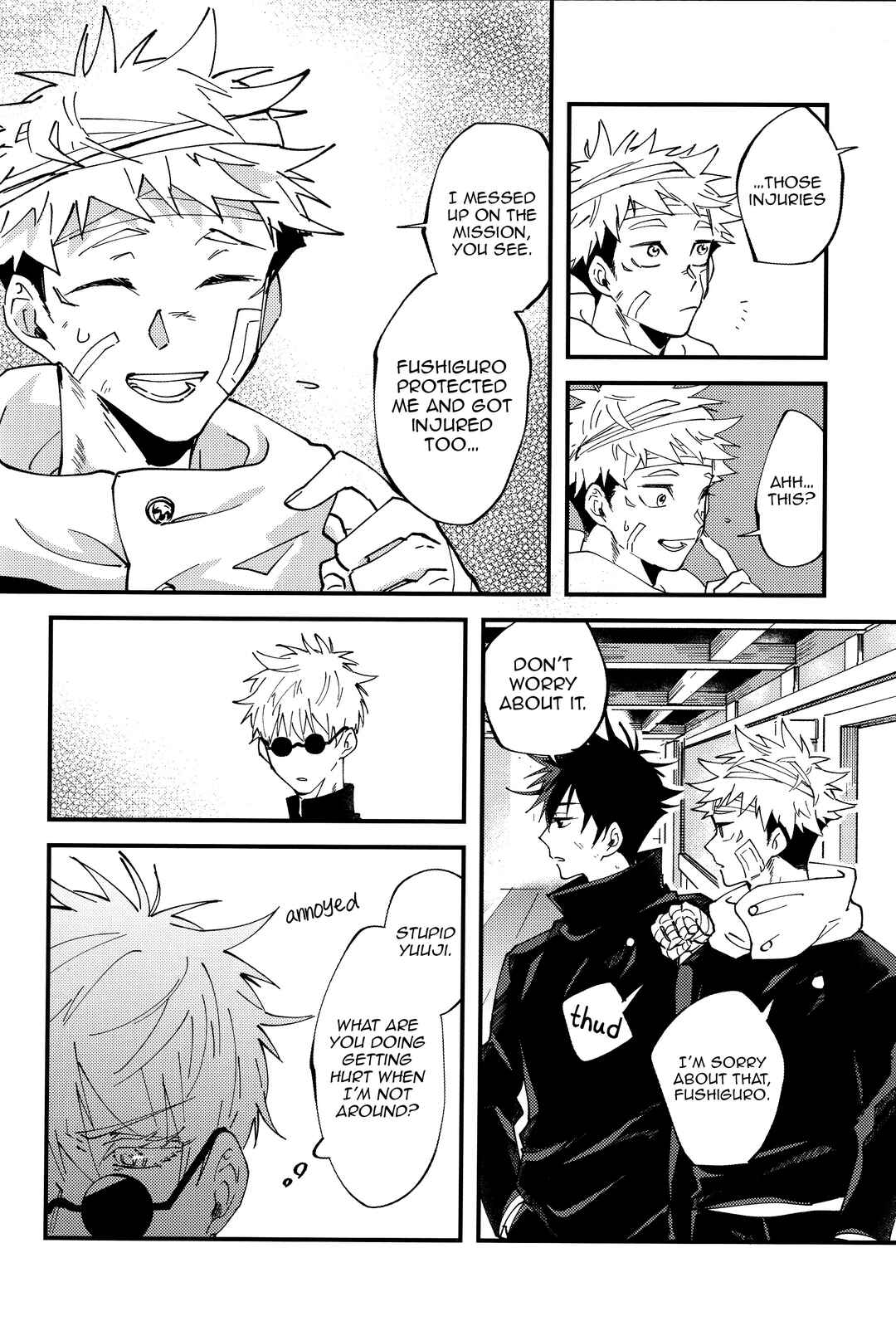 Page 19 Chapter Unknown_cdca Jujutsu Kaisen - Baby Ore Wo Shikatte Kure! (Doujinshi)