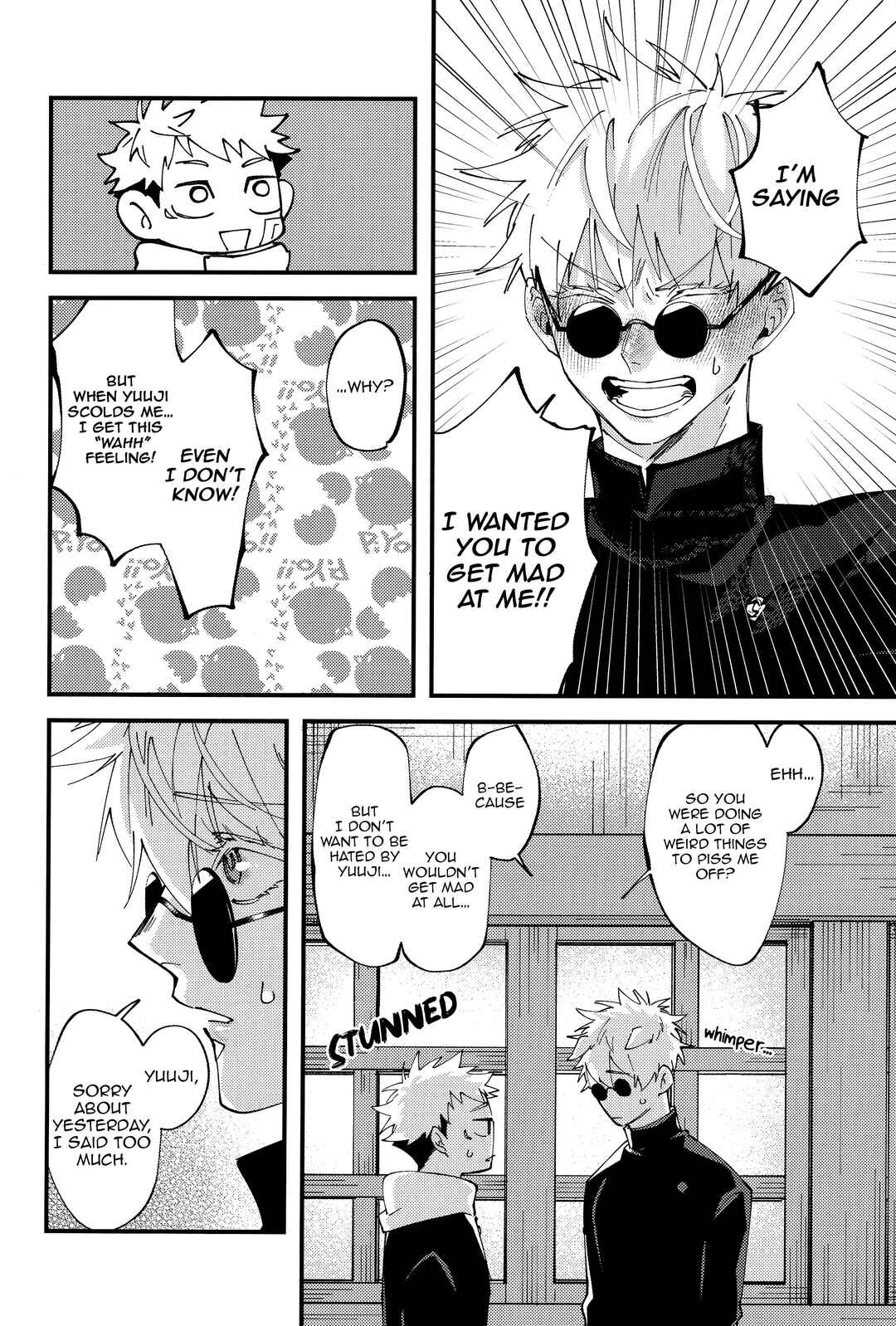 Page 29 Chapter Unknown_cdca Jujutsu Kaisen - Baby Ore Wo Shikatte Kure! (Doujinshi)